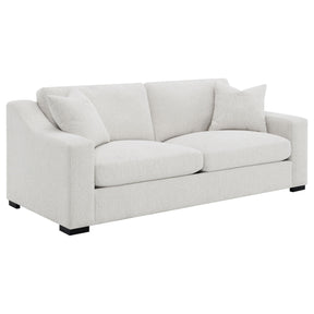  Coaster Furniture Ashlyn 552091 Fabric Upholstered Track Arm Sofa - Sand IMAGE 1