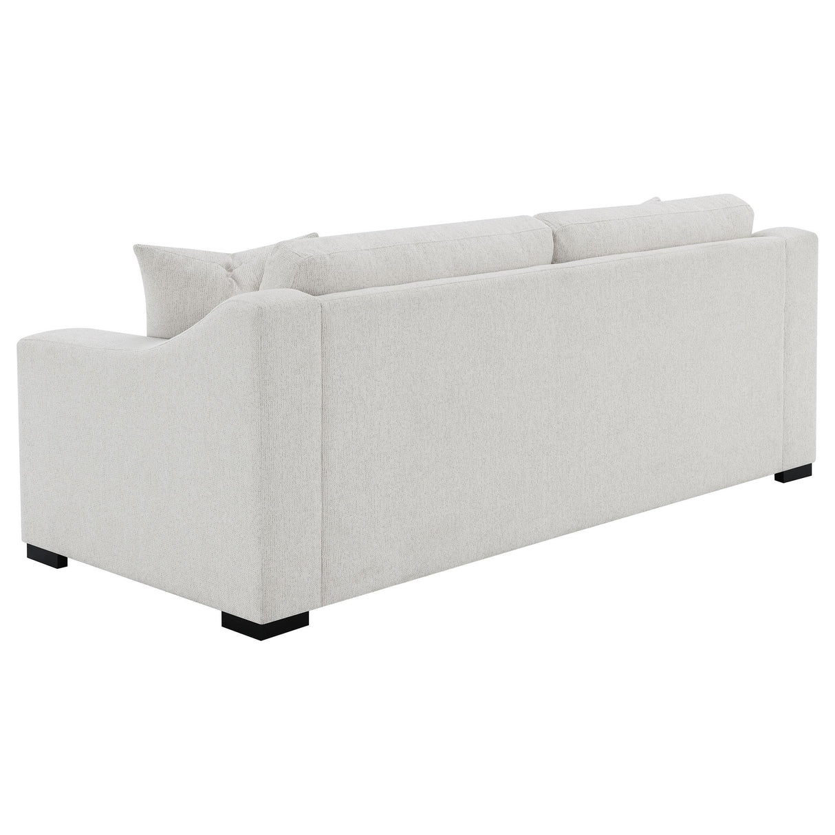  Coaster Furniture Ashlyn 552091 Fabric Upholstered Track Arm Sofa - Sand IMAGE 4