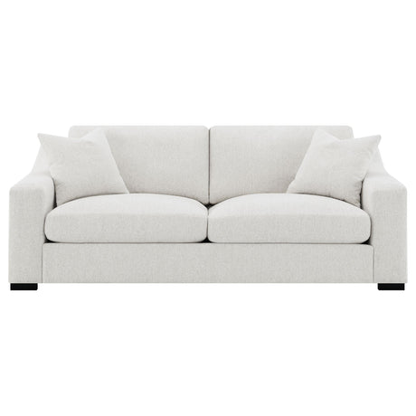  Coaster Furniture Ashlyn 552091 Fabric Upholstered Track Arm Sofa - Sand IMAGE 6
