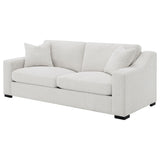 Coaster Furniture Ashlyn 552091 Fabric Upholstered Track Arm Sofa - Sand IMAGE 9