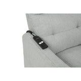  Coaster Furniture Dayes 600130P Upholstered Power Lift Recliner Chair - Light Grey IMAGE 8