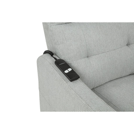  Coaster Furniture Dayes 600130P Upholstered Power Lift Recliner Chair - Light Grey IMAGE 8