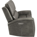  Coaster Furniture Brickston 603432PPP Triple Power Reclining Loveseat - Charcoal IMAGE 9