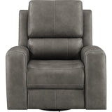  Coaster Furniture Brickston 603433PPP Triple Power Swivel Glider Recliner - Charcoal IMAGE 5
