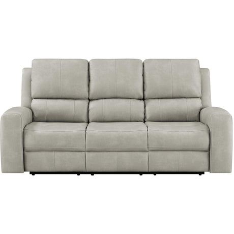  Coaster Furniture Brickston 603434PPP Triple Power Reclining Sofa - Grey IMAGE 5