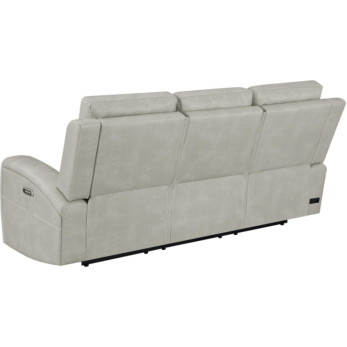  Coaster Furniture Brickston 603434PPP Triple Power Reclining Sofa - Grey IMAGE 6
