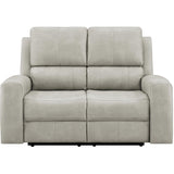  Coaster Furniture Brickston 603435PPP Triple Power Reclining Loveseat - Grey IMAGE 5