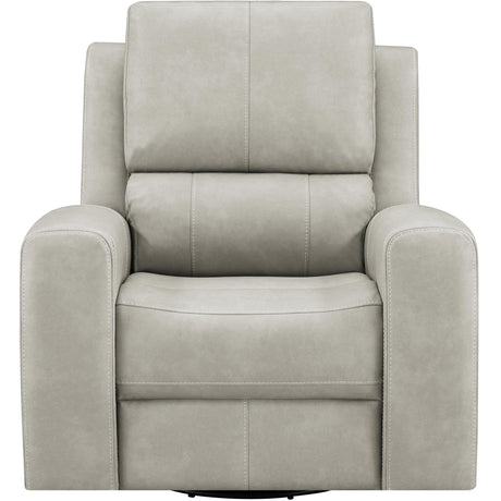  Coaster Furniture Brickston 603436PPP Triple Power Swivel Glider Recliner - Grey IMAGE 5