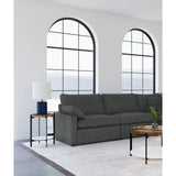  Coaster Furniture Collins 609530ARP Modular Power Armless Recliner - Dark Grey IMAGE 2