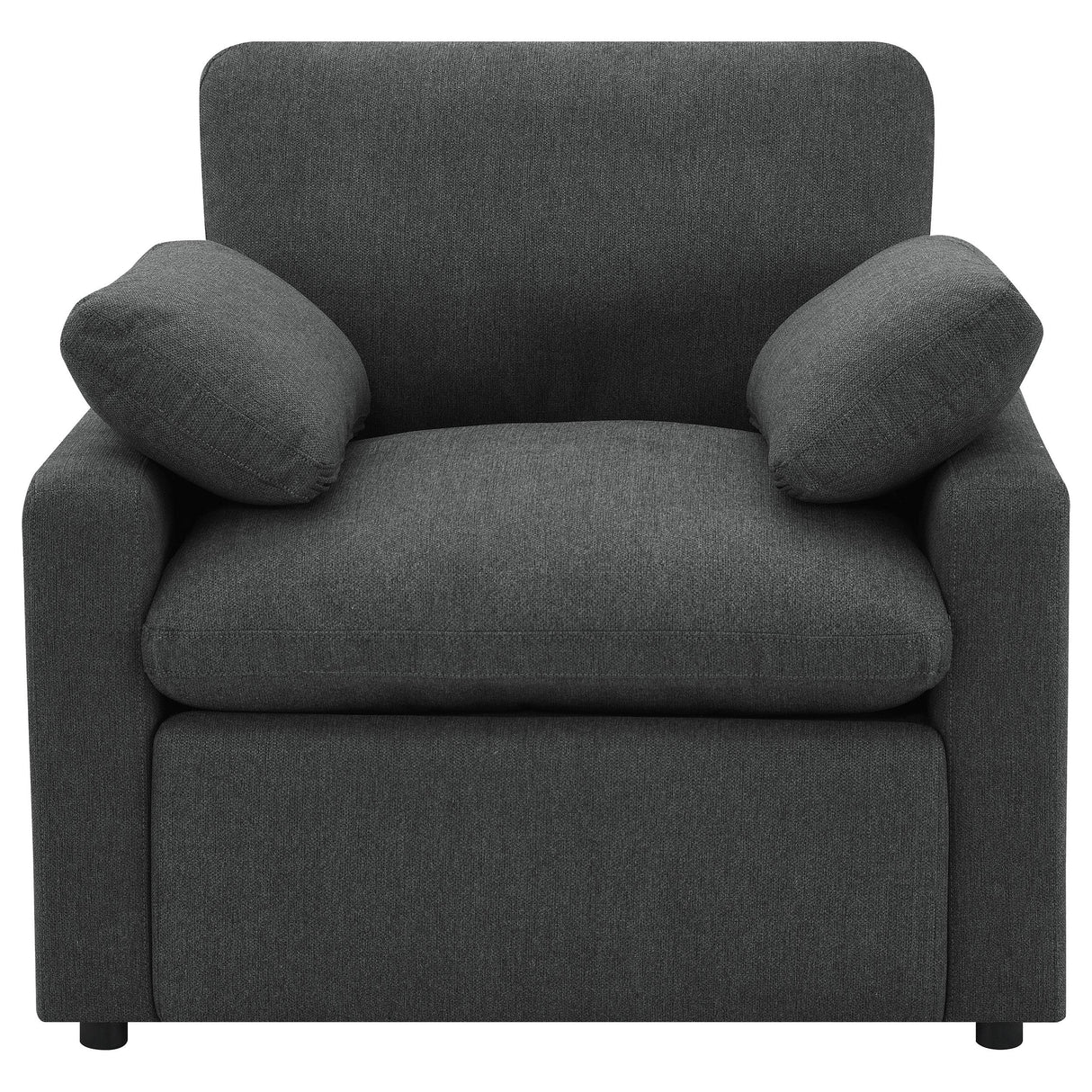  Coaster Furniture Collins 609533P Upholstered Power Recliner Chair - Dark Grey IMAGE 15