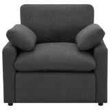 Coaster Furniture Collins 609533P Upholstered Power Recliner Chair - Dark Grey IMAGE 15