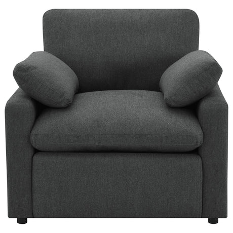  Coaster Furniture Collins 609533P Upholstered Power Recliner Chair - Dark Grey IMAGE 15