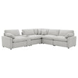  Coaster Furniture Collins 609560P-SET 6-piece Modular Power Reclining Sectional - Grey IMAGE 1