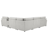  Coaster Furniture Collins 609560P-SET 6-piece Modular Power Reclining Sectional - Grey IMAGE 8