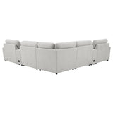  Coaster Furniture Collins 609560P-SETA 7-piece Modular Power Reclining Sectional - Grey IMAGE 4