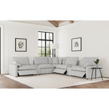  Coaster Furniture Collins 609560P-SETA 7-piece Modular Power Reclining Sectional - Grey IMAGE 6