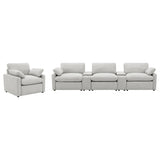  Coaster Furniture Collins 609563P Upholstered Power Recliner Chair - Grey IMAGE 11