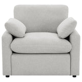  Coaster Furniture Collins 609563P Upholstered Power Recliner Chair - Grey IMAGE 13