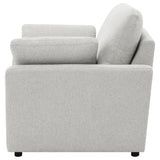  Coaster Furniture Collins 609563P Upholstered Power Recliner Chair - Grey IMAGE 7