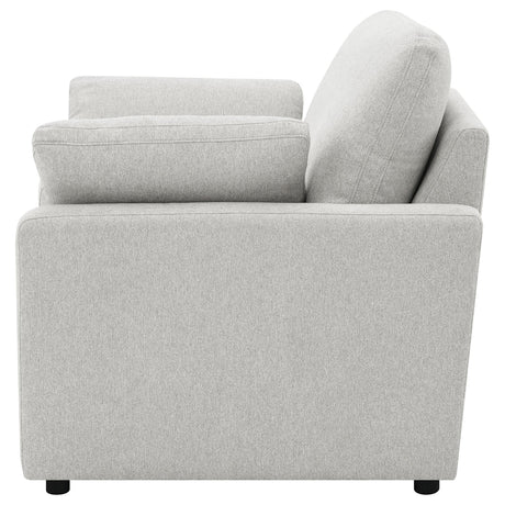  Coaster Furniture Collins 609563P Upholstered Power Recliner Chair - Grey IMAGE 7