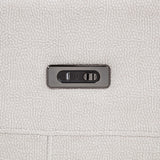  Coaster Furniture Kennett 610153P Chenille Upholstered Power Recliner Chair - Ivory IMAGE 2