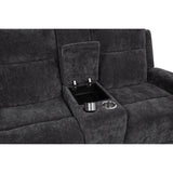  Coaster Furniture Kennett 610155P Chenille Upholstered Power Reclining Loveseat - Grey IMAGE 9