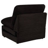  Coaster Furniture Collins 610350ARP Modular Power Armless Recliner - Chocolate Brown IMAGE 7