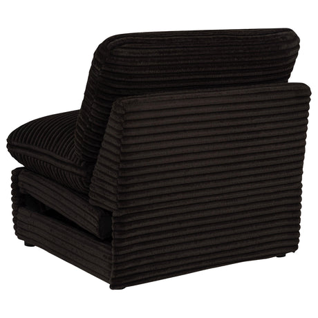  Coaster Furniture Collins 610350ARP Modular Power Armless Recliner - Chocolate Brown IMAGE 7