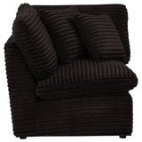  Coaster Furniture Collins 610350CRN Modular Corner Chair - Chocolate Brown IMAGE 6