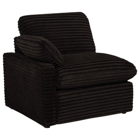 Coaster Furniture Collins 610350LRP Modular LAF Power Recliner - Chocolate Brown IMAGE 1