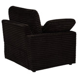  Coaster Furniture Collins 610350LRP Modular LAF Power Recliner - Chocolate Brown IMAGE 4