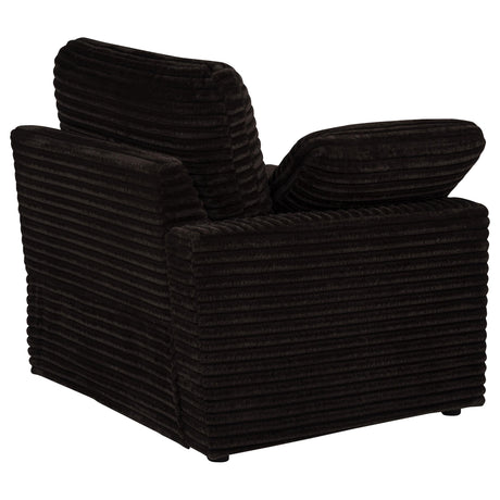  Coaster Furniture Collins 610350LRP Modular LAF Power Recliner - Chocolate Brown IMAGE 4