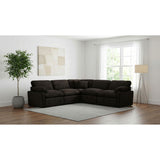  Coaster Furniture Collins 610350P 5-piece Modular Power Reclining Sectional - Chocolate Brown IMAGE 4