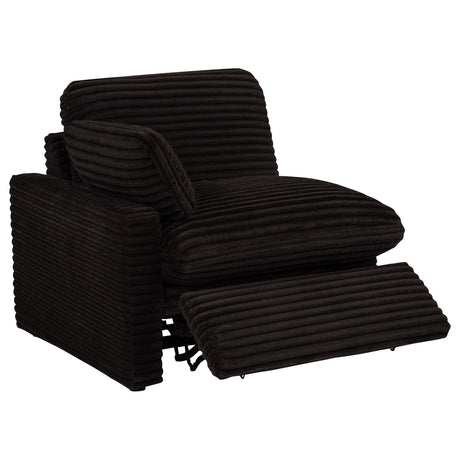  Coaster Furniture Collins 610350P-SET 6-piece Modular Power Reclining Sectional - Chocolate Brown IMAGE 3