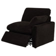  Coaster Furniture Collins 610351P Modular Power Sofa - Chocolate Brown IMAGE 1