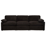  Coaster Furniture Collins 610351P Modular Power Sofa - Chocolate Brown IMAGE 10