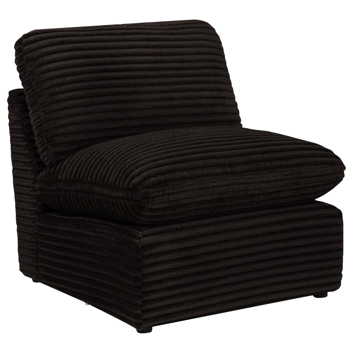  Coaster Furniture Collins 610351P Modular Power Sofa - Chocolate Brown IMAGE 11
