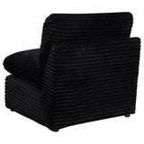  Coaster Furniture Collins 610360AC Modular Armless Chair - Black IMAGE 7