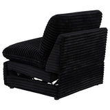  Coaster Furniture Collins 610360ARP Modular Power Armless Recliner - Black IMAGE 11