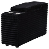  Coaster Furniture Collins 610360CON Upholstered Modular Storage Console - Black IMAGE 12