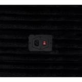  Coaster Furniture Collins 610360CON Upholstered Modular Storage Console - Black IMAGE 6