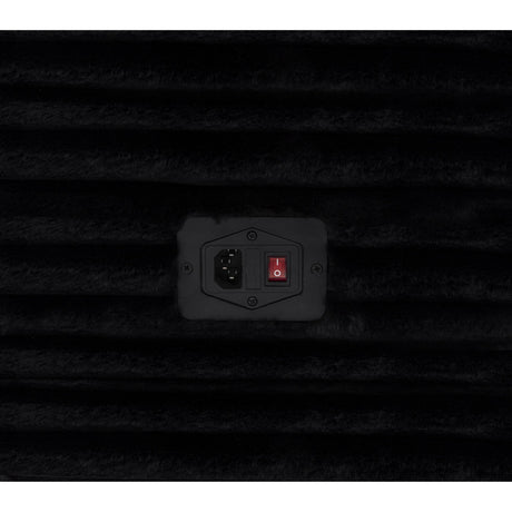  Coaster Furniture Collins 610360CON Upholstered Modular Storage Console - Black IMAGE 6