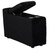  Coaster Furniture Collins 610360CON Upholstered Modular Storage Console - Black IMAGE 7
