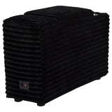  Coaster Furniture Collins 610360CON Upholstered Modular Storage Console - Black IMAGE 8