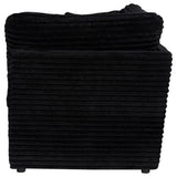  Coaster Furniture Collins 610360CRN Modular Corner Chair - Black IMAGE 3