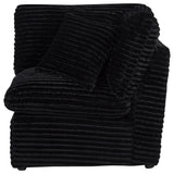 Coaster Furniture Collins 610360CRN Modular Corner Chair - Black IMAGE 5