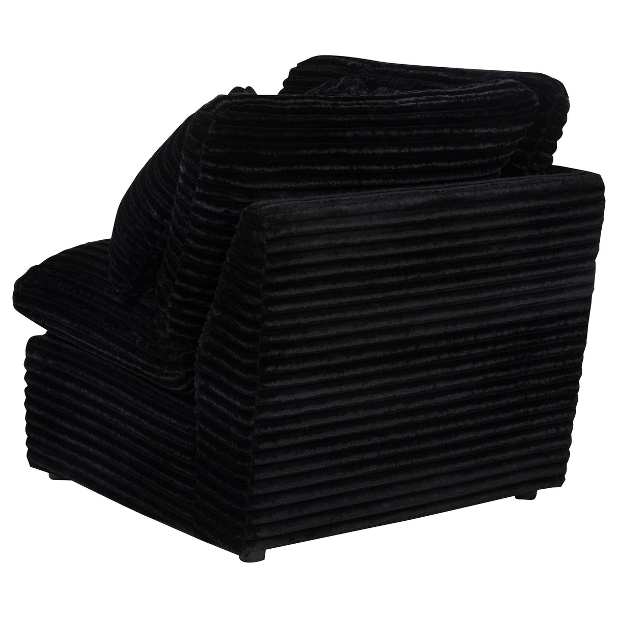  Coaster Furniture Collins 610360CRN Modular Corner Chair - Black IMAGE 8