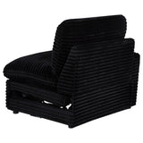  Coaster Furniture Collins 610360LRP Modular LAF Power Recliner - Black IMAGE 12