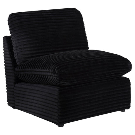  Coaster Furniture Collins 610360P 5-piece Modular Power Reclining Sectional - Black IMAGE 5