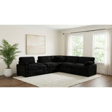  Coaster Furniture Collins 610360P-SET 6-piece Modular Power Reclining Sectional - Black IMAGE 2